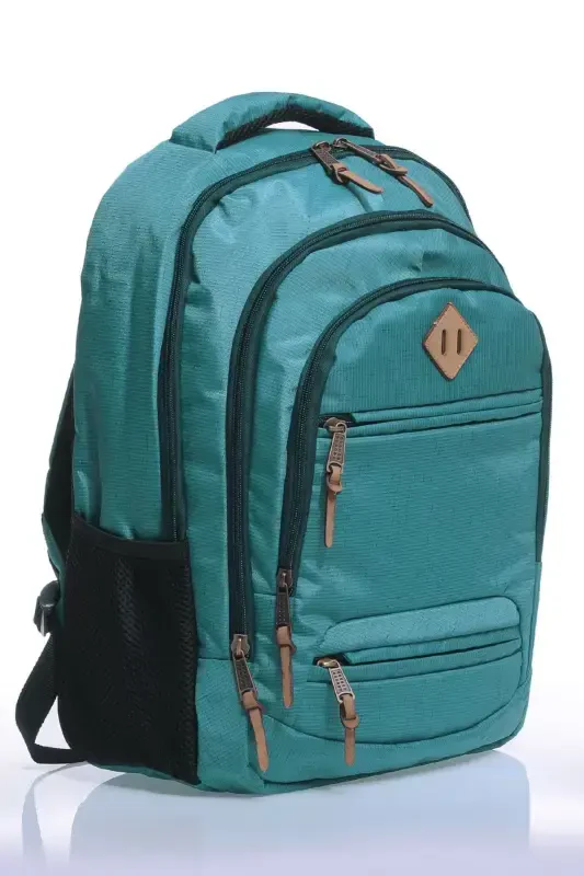 Gk19 Unisex Школьный Рюкзак Студенческий Повседневный Дорожный Отпуск Спорт Ходьба Путешествия Поездки Кемпинг Повседневный Тур-БИРЮЗОВЫЙ - FIYAKA