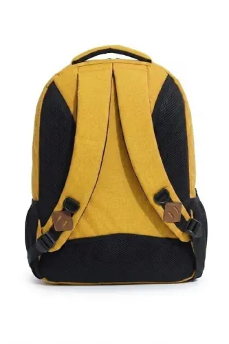 Gk19unisex Maktab Ryukzaki Talaba Kundalik Sayohat Ta'til Sport Yugurish Sayohat Sayr Qilish Lager Kundalik Sariq-SARIQ - 4