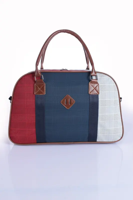 Gk25 Classic Travel Suitcase Sports Hospital Bag Hand and Shoulder Maternity Bag Cabin Size Stewardess Suitcase-NAVY BLUE - 2