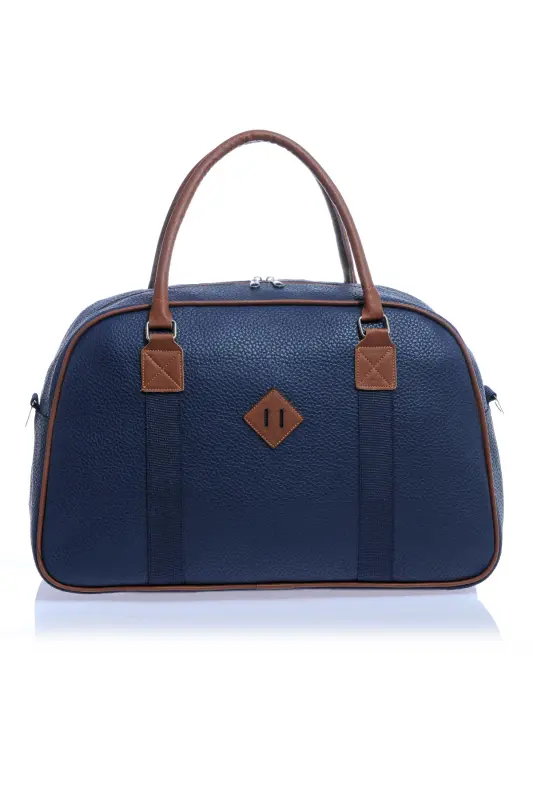 Gk25 Classic Travel Suitcase Sports Hospital Bag Hand And Shoulder Mother-Baby Bag Cabin Size Stewardess Suitcase-NAVY BLUE - 2