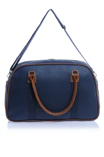 Gk25 Classic Travel Suitcase Sports Hospital Bag Hand And Shoulder Mother-Baby Bag Cabin Size Stewardess Suitcase-NAVY BLUE - 3