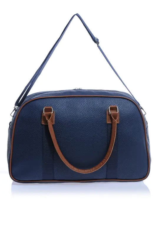 Gk25 Classic Travel Suitcase Sports Hospital Bag Hand And Shoulder Mother-Baby Bag Cabin Size Stewardess Suitcase-NAVY BLUE - 3