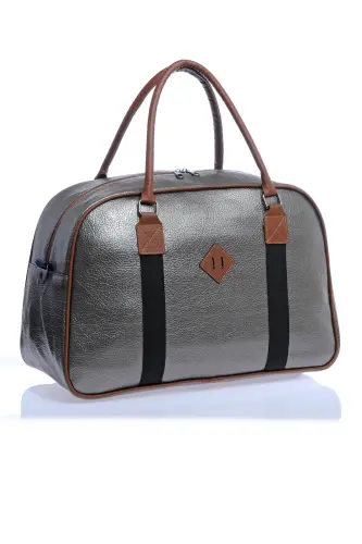 Gk25 Klasik Seyahat Valizi Spor Hastane Çantası El Ve Omuz Annebebek Çantası Kabin Boy Hostes Valiz-ANTRESİT 