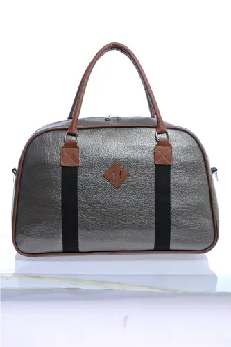 Gk25 Klasik Seyahat Valizi Spor Hastane Çantası El Ve Omuz Annebebek Çantası Kabin Boy Hostes Valiz-ANTRESİT - BY HAKAN (1)