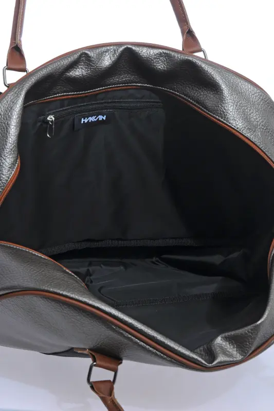 Gk25 Klasik Seyahat Valizi Spor Hastane Çantası El Ve Omuz Annebebek Çantası Kabin Boy Hostes Valiz-ANTRESİT - 4