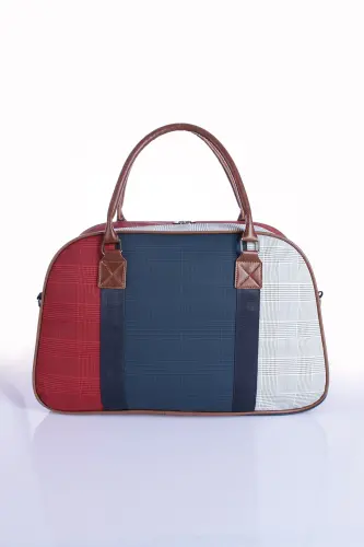 Gk25 Klasik Seyahat Valizi Spor Hastane Çantası El Ve Omuz Annebebek Çantası Kabin Boy Hostes Valiz-LACİVERT - 3