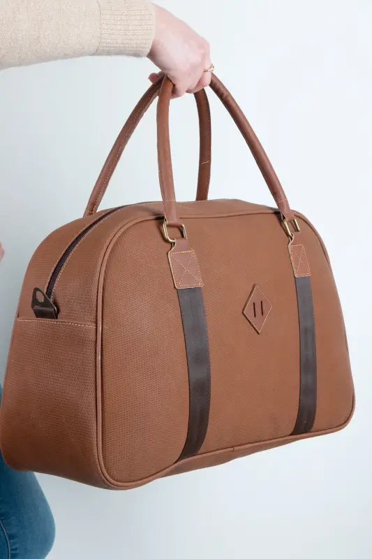 Gk25 Klasik Seyahat Valizi Spor Hastane Çantası El Ve Omuz Annebebek Çantası Kabin Boy Hostes Valiz-PETEK - 4