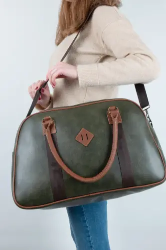 Gk25 Klassik Sayohat Chamadani Sport Kasalxona Sumkasi Qo'l Va Yelkali Onalik Sumkasi Kabin O'lchamli Styuardessa Chamadani-IPAK YO'L Yashil - BY HAKAN (1)