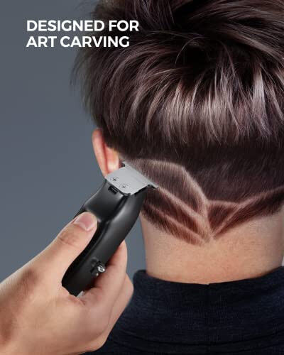 GLAKER Hair Clippers for Men Professional - Cordless Clippers and Trimmers Set, Complete Barber Kit for Hair Trimming & Beard Grooming, Mens Haircutting Kits for Blending & Fade Cuts - 6