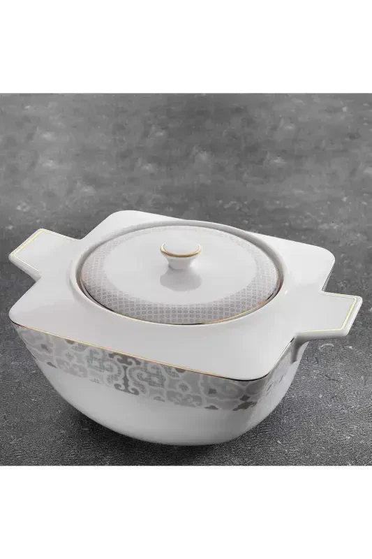 Glamor Point Ovqat To'plami - 60 dona - oq - 8