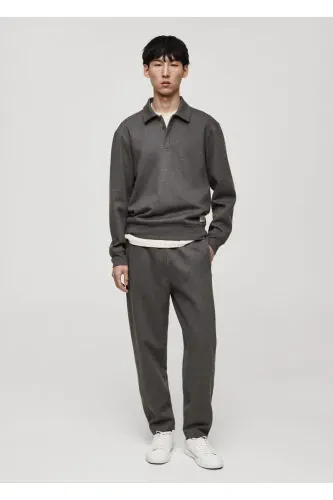 Glen gilos Plastik Fit Blazer ko'ylagi - MANGO MAN (1)