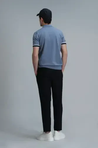 Glen Smart Erkaklar uchun Chino Shimlar Slim Fit Ko'k - 6