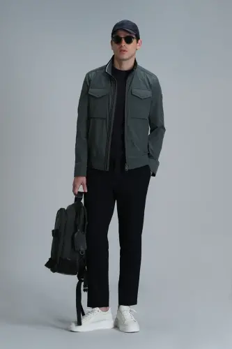 Glen Smart Erkaklar uchun Chino Shimlar Slim Fit Ko'k - 5