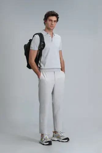 Glen Smart Erkaklar uchun Chino Shimlar Slim Fit Tosh - 5