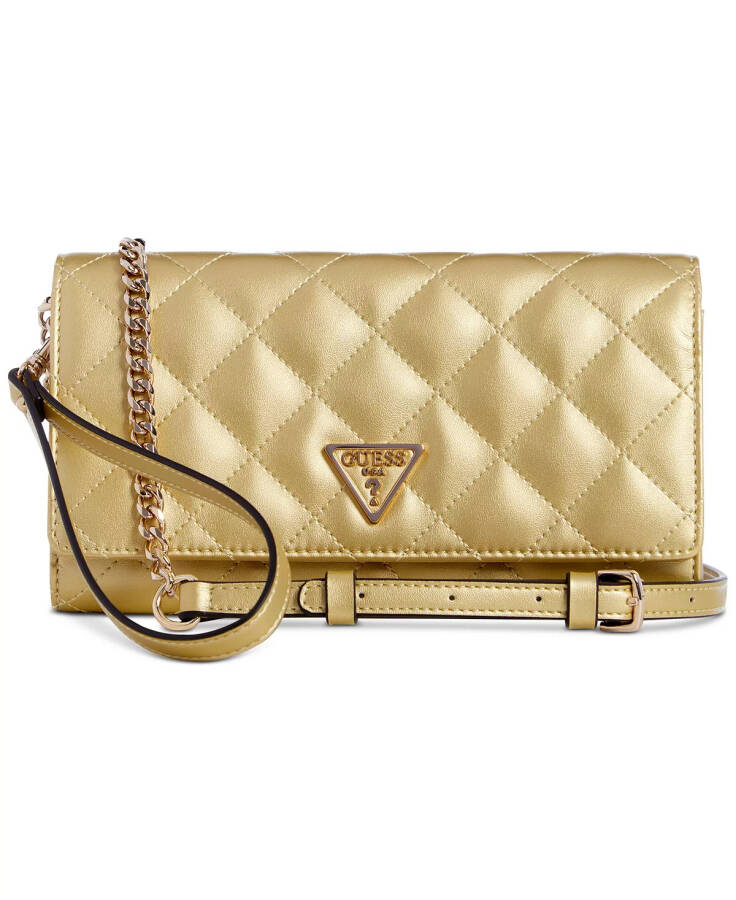 Glimmer Flap Clutch, Created For Modazone Gold - 1