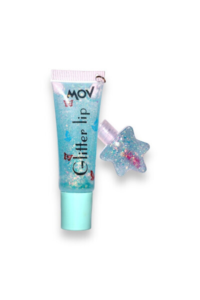 Glitter Key Lip Gloss Turquoise - MOV