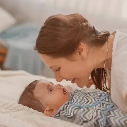 GLLQUEN BABY Chaqaloqni o'rash uchun uyqu qopi - Yangi tug'ilgan chaqaloqlar uchun 3 dona Chaqaloq o'rash, Chaqaloqni o'rash qopi 0-3 oy, O'g'il va qiz bolalar uchun ergonomik yangi tug'ilgan chaqaloq o'rash adyoli, Moviy & Filllar - 3