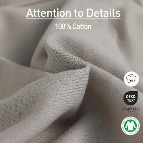 GLLQUEN BABY Organic Swaddle Sleep Sacks for Newborn - Baby Swaddles 0-3 Months, 3-Pack Newborn Swaddling Sack, Gray Stripe & Animal World, Baby Swaddle Blanket Wrap (Small/Medium) - 3