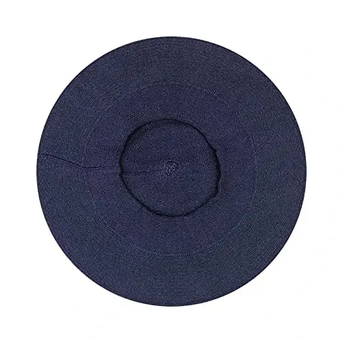 Gllutt CasModazoneere Beret Hat French Style Stretchy Knitting Solid Color Both Side Usable - 3