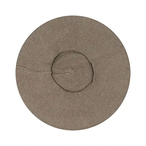 Gllutt CasModazoneere Beret Shlyapa Frantsuz Uslubi Cho'ziluvchan Trikotaj Qattiq Rang Ikkala Tomonlama Foydalanish Mumkin - 3