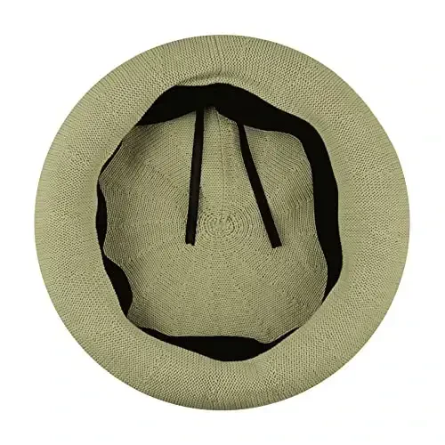 Gllutt Summer Knitted Thin Beret Hat for Women Size Adjustable French Style Solid Color - Gllutt (1)