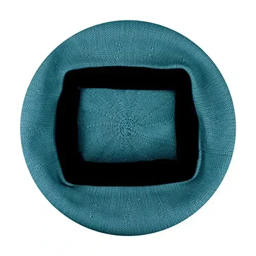 Gllutt Summer Knitted Thin Beret Hat for Women Size Adjustable French Style Solid Color - 2