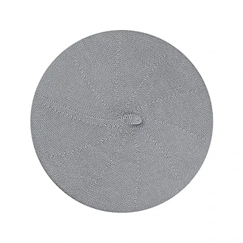 Gllutt Summer Knitted Thin Beret Hat for Women Slouchy Hat French Style Loose Soft Solid Color - 2