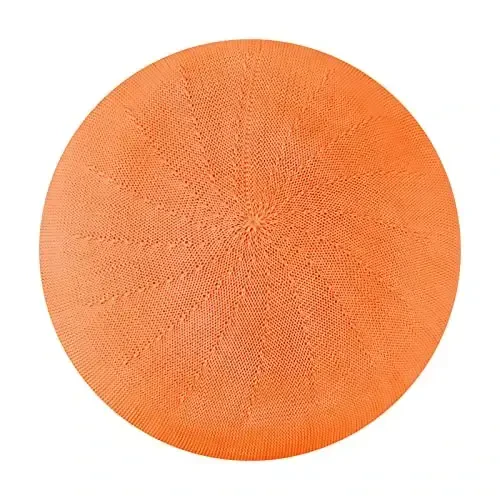 Gllutt Yozgi Triko Yupqa Bere Ayollar uchun Razmeri Sozlanishi mumkin Fransuzcha Usuldagi Qattiq Rangli Shlyapa 