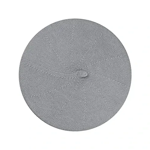 Gllutt Yozgi Triko Yupqa Bere Ayollar uchun Yumshoq Bere Fransuzcha Bo'sh Yumshoq Bir Rangli Shlyapa - 2