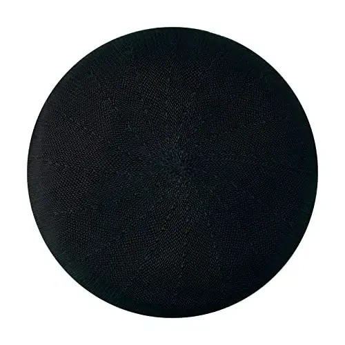 Gllutt Yozgi Triko Yupqa Beret Ayollar uchun O'lcham Sozlanishi Fransuzcha Uslubdagi To'q Rang - Gllutt (1)