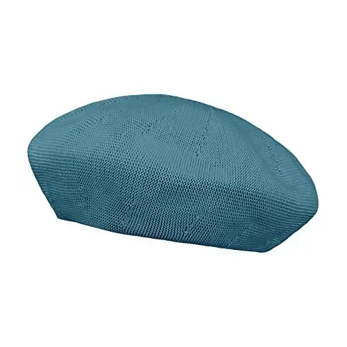 Gllutt Yozgi Triko Yupqa Beret Ayollar uchun Razmeri Sozlanadigan Frantsuzcha Uslubdagi Bir Rangli Shlyapa - 3