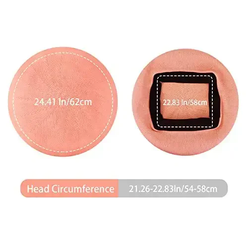 Gllutt Yozgi Yupqa Triko Beret Ayollar uchun O'lcham Sozlanishi Fransuz Uslubidagi Bir Rangli Shlyapa - 6