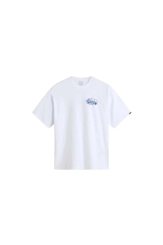 Global Line Ss VN000HFYWHT1 Beyaz Tişört - White - VANS