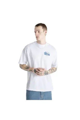 Global Line Ss VN000HFYWHT1 Beyaz Tişört - White - 3