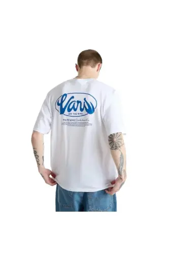Global Line Ss VN000HFYWHT1 Beyaz Tişört - White - 4