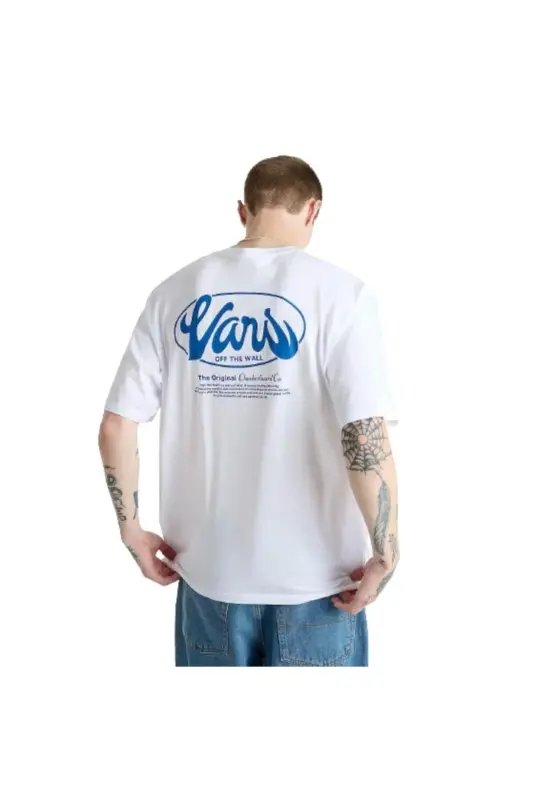 Global Line Ss VN000HFYWHT1 Beyaz Tişört - White - 4