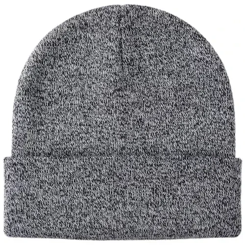 Glooarm Beanie для мужчин женщин вязаные зимние шапки теплые мешковатые унисекс шапки с манжетами шапки-бини - 1