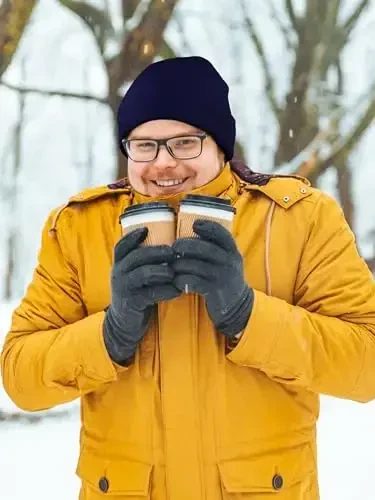 Glooarm Erkaklar Ayollar uchun Triko Qishki Shlyapalar Issiq Yumshoq Unisex Manjetli Shlyapalar череп Qopqoqlari - 6