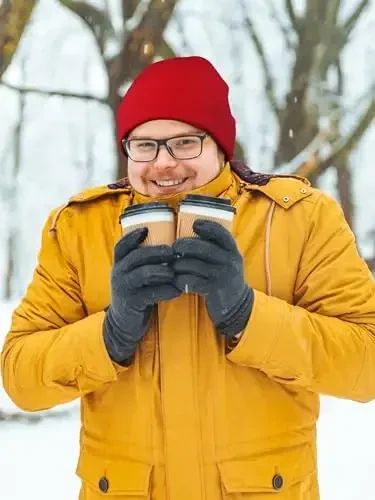 Glooarm erkaklar ayollar uchun trikotaj qishki shlyapalar issiq yumshoq unisex manjetli shlyapalar череп qopqoqlari - 6