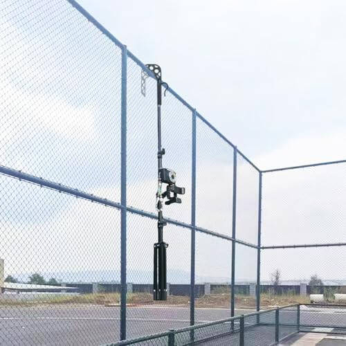 Gloperti Tennis & Pickleball Fence Phone Mount, Gamechanger Phone Camera Fence Mount Holder Practice Equipment,Phone Camera Holder Accessories to Record Stream and Relive Your Baseball Tennis Matches - 1