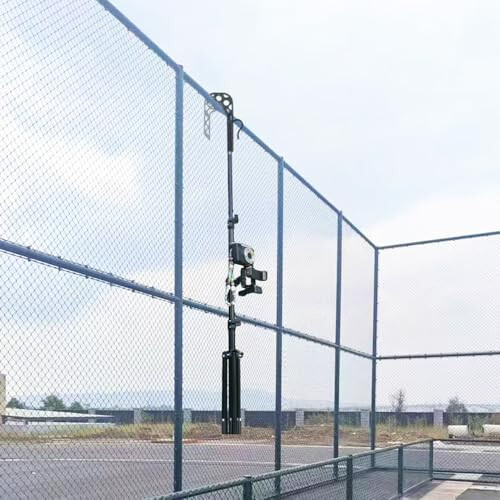 Gloperti Tennis Pickleball Fence Mount, Tennis Practice Equipment, Phone Camera Holder Accessories to Record Stream and Relive Your Tennis Matches - 1