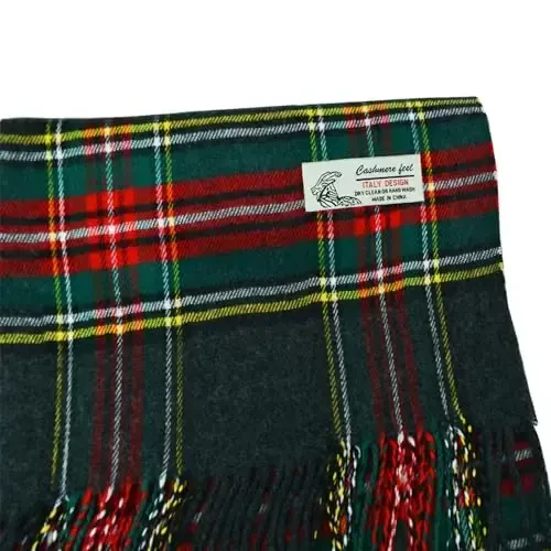 Glory Max Scottish Stewart Tartan Plaid Luxurious Winter Scarf Soft CasModazoneere Feel 72