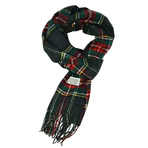 Glory Max Scottish Stewart Tartan Plaid Luxurious Winter Scarf Soft CasModazoneere Feel 72