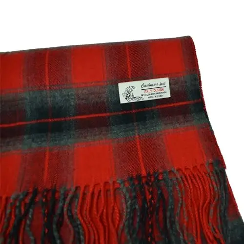 Glory Max Scottish Stewart Tartan Plaid Luxurious Winter Scarf Soft CasModazoneere Feel 72