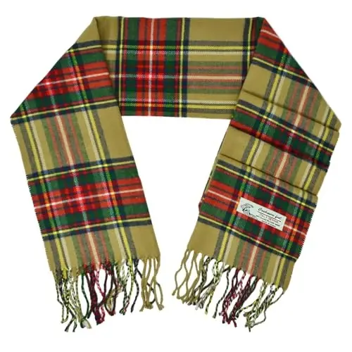 Glory Max Scottish Stewart Tartan Plaid Luxurious Winter Scarf Soft CasModazoneere Feel 72