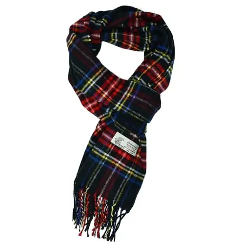 Glory Max Scottish Stewart Tartan Plaid Luxurious Winter Scarf Soft CasModazoneere Feel 72