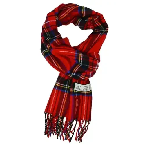 Glory Max Scottish Stewart Tartan Plaid Luxurious Winter Scarf Soft CasModazoneere Feel 72
