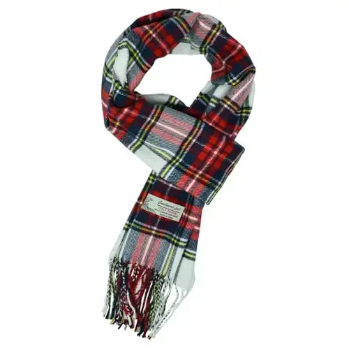 Glory Max Scottish Stewart Tartan Plaid Luxurious Winter Scarf Soft CasModazoneere Feel 72