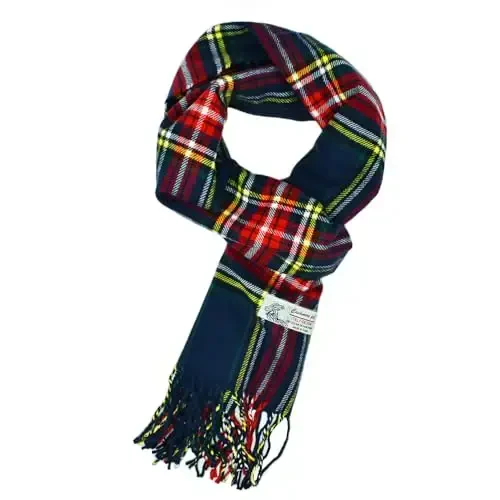 Glory Max Scottish Stewart Tartan Plaid Luxurious Winter Scarf Soft CasModazoneere Feel 72