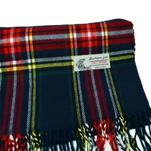 Glory Max Scottish Stewart Tartan Plaid Luxurious Winter Scarf Soft CasModazoneere Feel 72